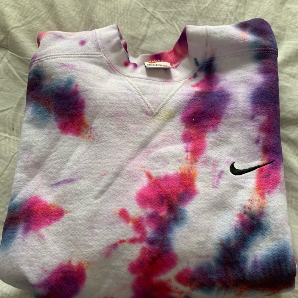 Authentic 100% Cotton Nike Crewneck Toe Dyed